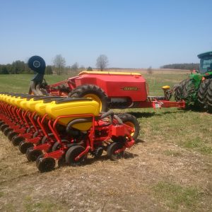 New German technology – no till corn seeder